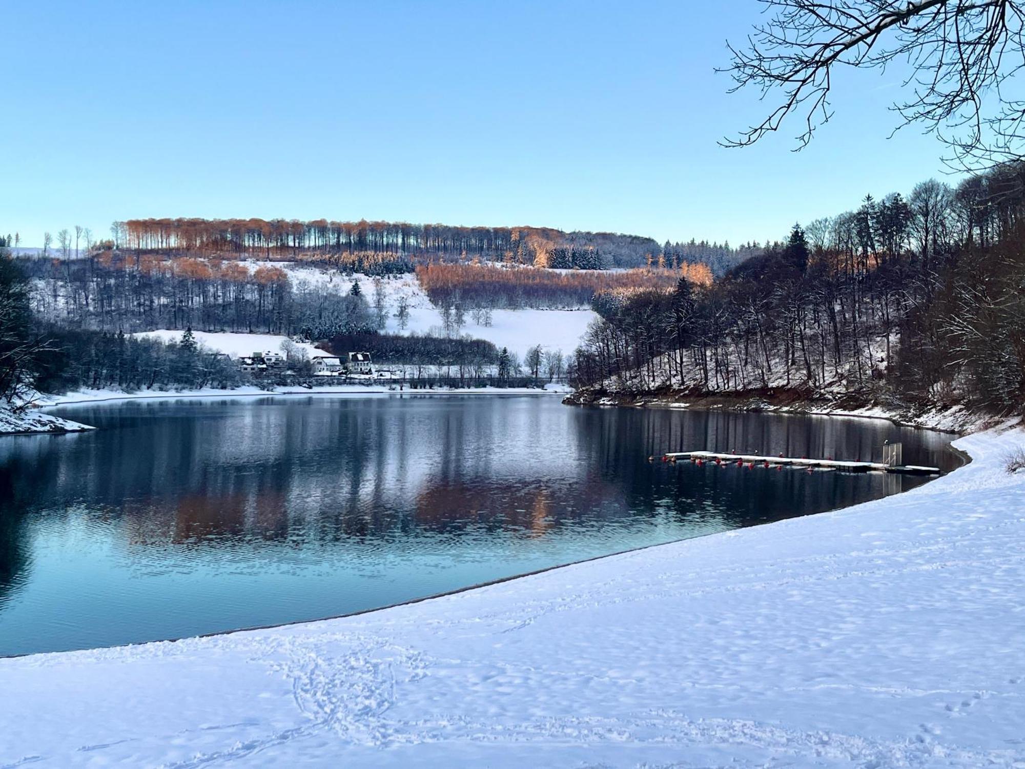 Charmantes Haus Am Hennesee Villa เมสเชอเดอ ภายนอก รูปภาพ